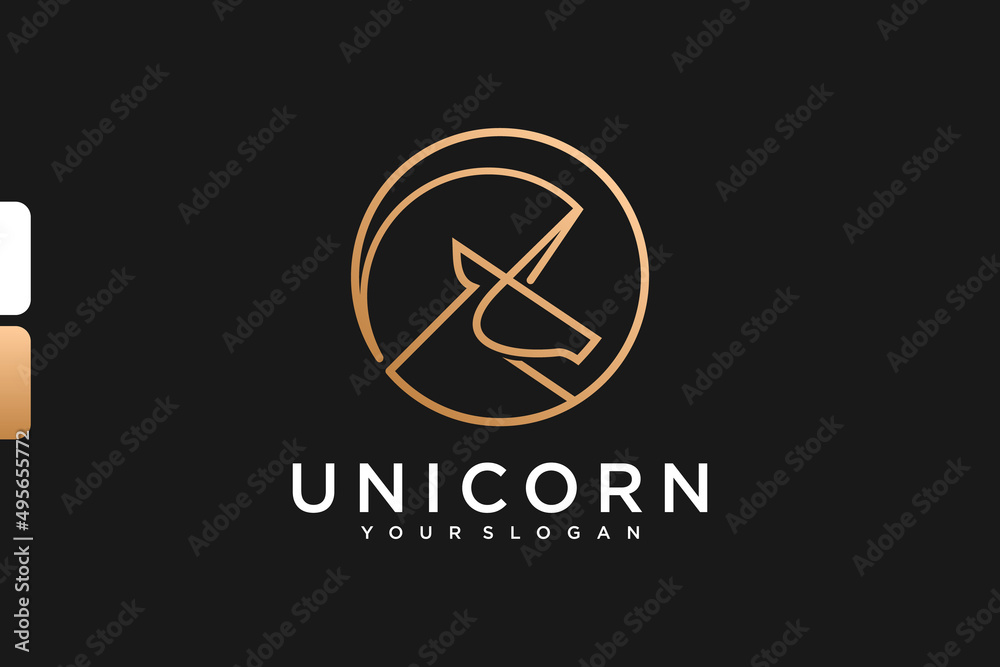 creative unicorn logo, logo reference creative unicorn logo, logo reference