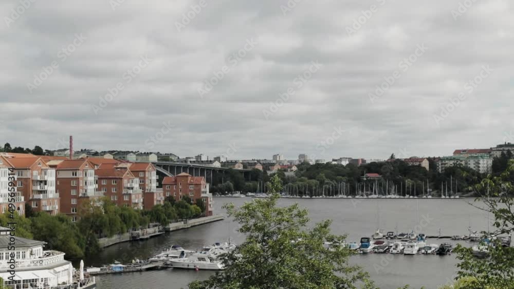 View of a bay outside Stockholm View of a bay outside Stockholm