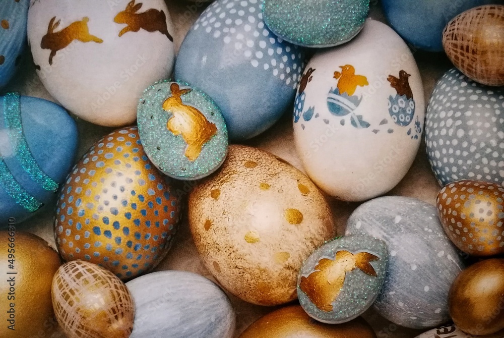 Obraz premium painted eggs