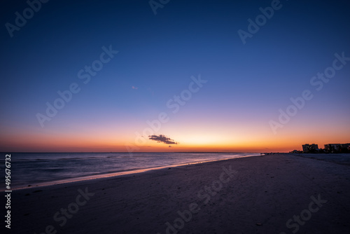 sunset at the beach