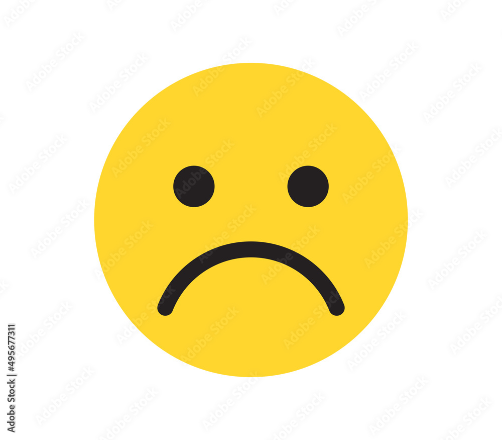 Simple expressions and yellow cartoon smile flat illustration.
Simple expressions and yellow cartoon smile flat illustration.