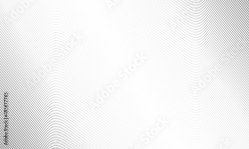 Abstract diagonal wave line background. Gray line pattern vector. Background texture template design