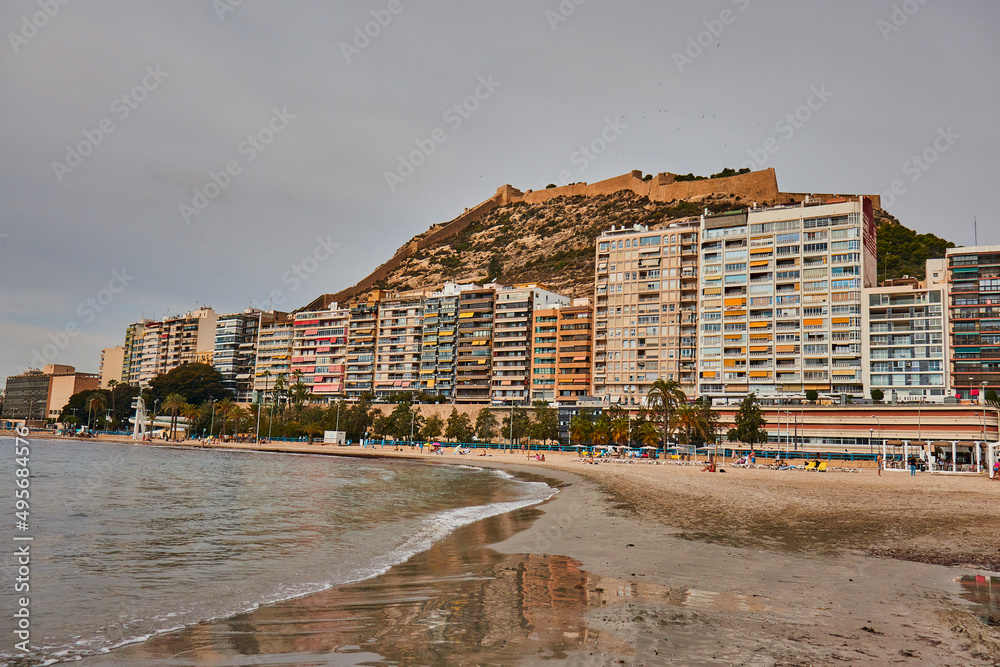 Alicante, Spain is a tropical coastal city, on the Mediterranean Sea perfect for family vacations, guarded by the castle of Santa Barbara