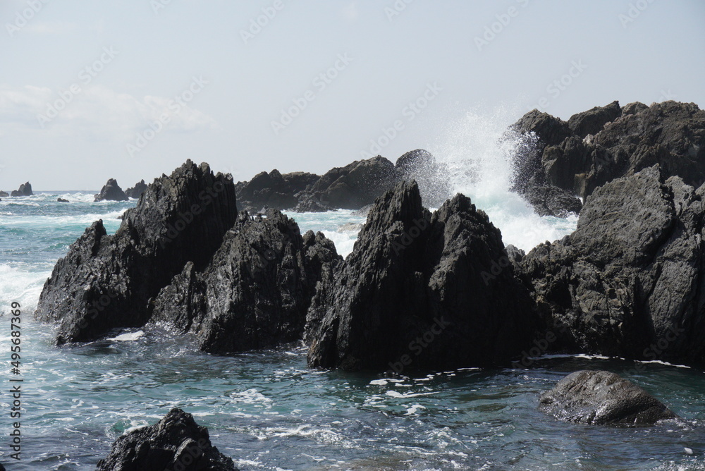 Fototapeta premium 激しい海