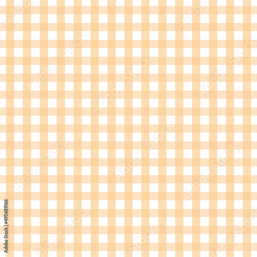 Orange gingham pattern for Easter/Spring