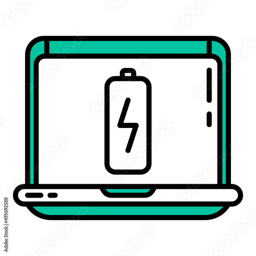 laptop and charger battery