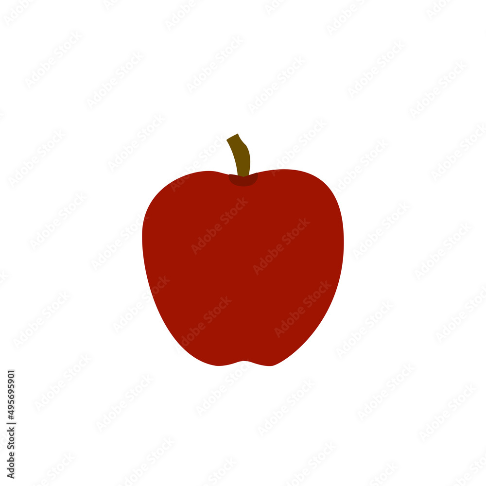 apples icon on a white background, vector illustration apples icon on a white background, vector illustration