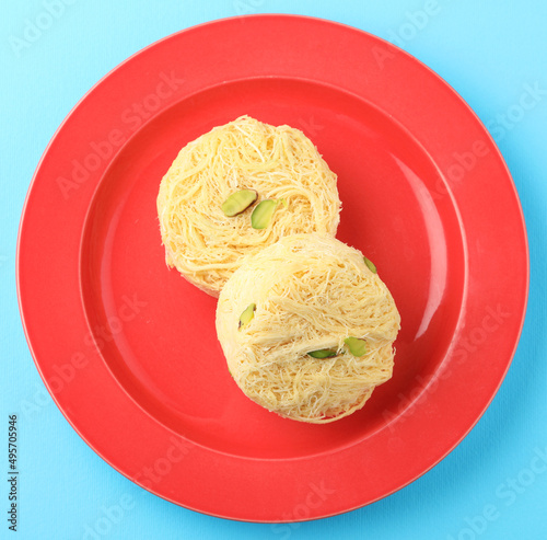 Patisa   Soan Papdi  Son Rollis a popular Indian cube shape flaky crispy dessert.