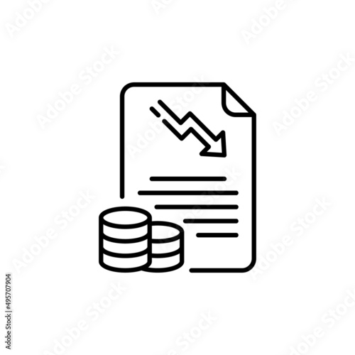 Debet icon in vector. logotype