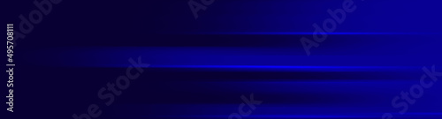 Bright navy blue dynamic abstract background with straight lines. Trendy 3d c...