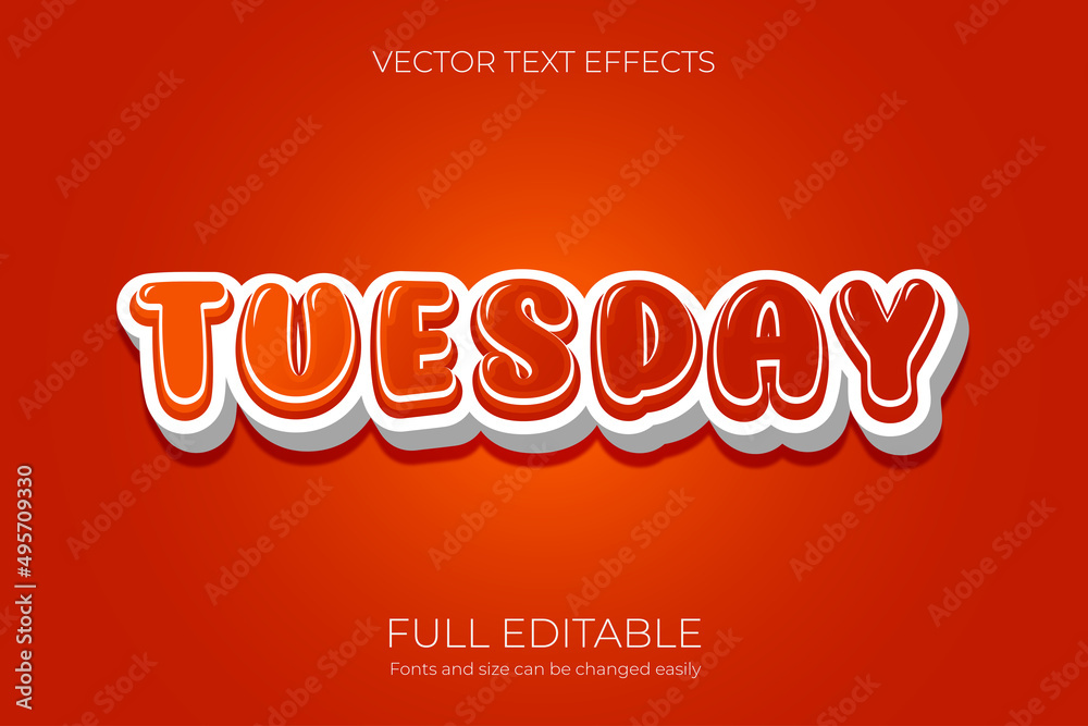 Editable creative text effect unique design Free Vector Editable creative text effect unique design Free Vector