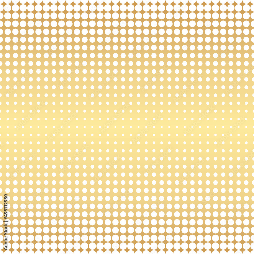 Geometric gold seamless repeat pattern background, gold and white wallpaper.
