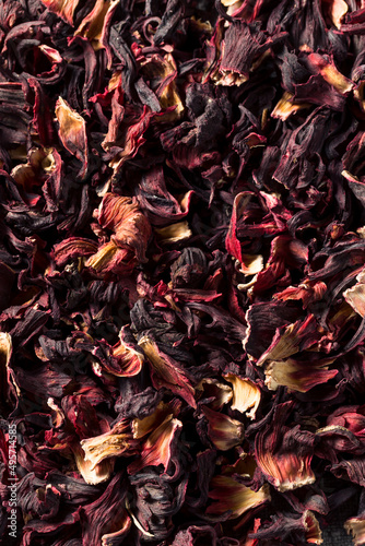 Raw Red Organic Dried Hibiscus Flower Tea