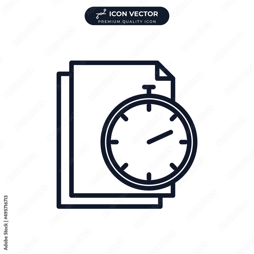 deadline icon symbol template for graphic and web design collection logo vector illustration deadline icon symbol template for graphic and web design collection logo vector illustration