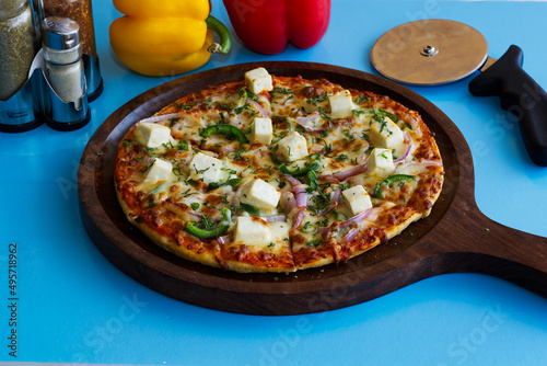 Paneer Pizza  photo