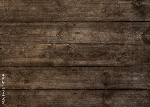 Old weathered brown wooden background