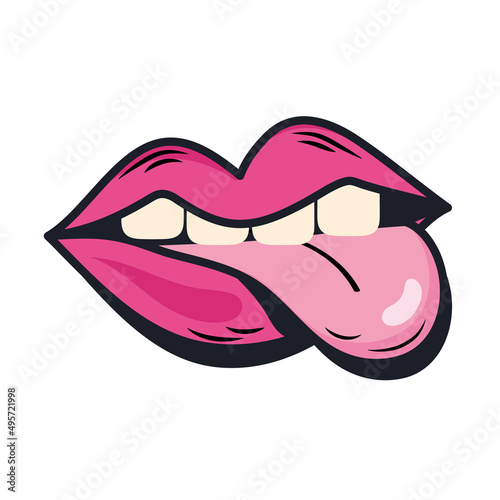 mouth nineties patch