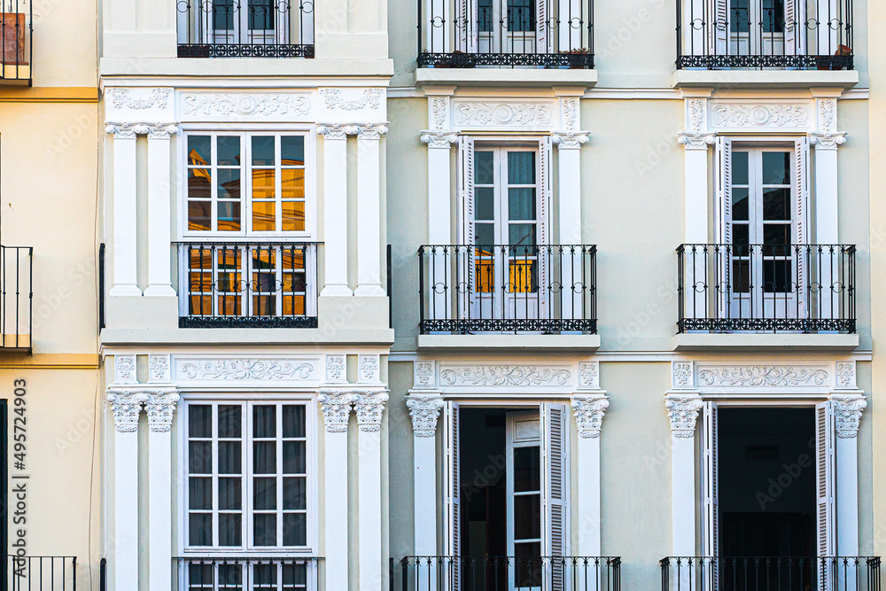 Obraz premium High End Building Facade in Spain