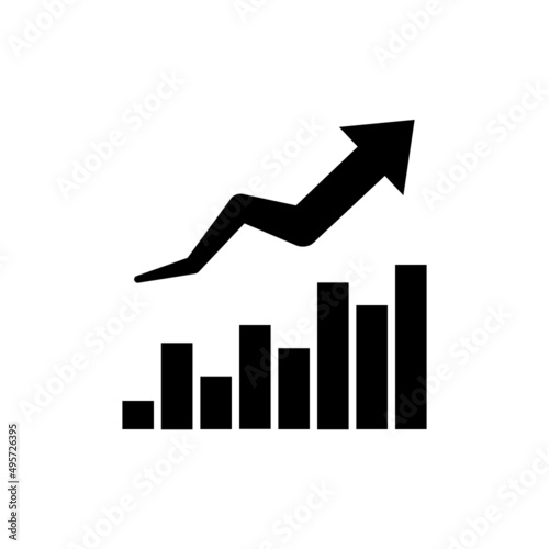 Gainers icon in vector. logotype
