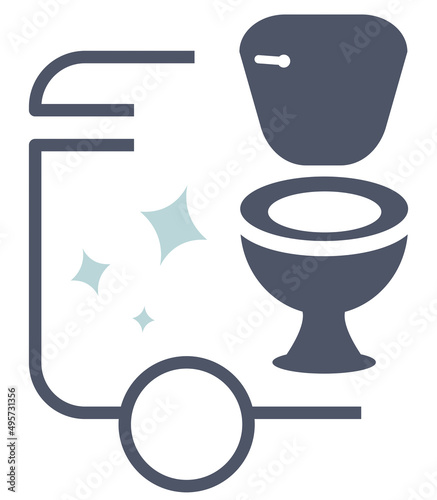 Toilet on the Go in a Travel Trailer