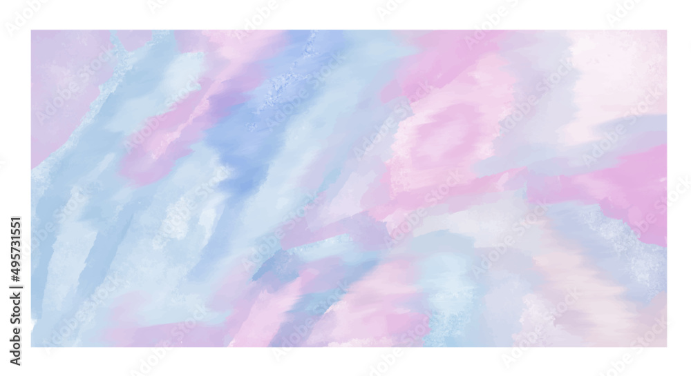 Art vector simple illustration in pastel colors watercolor style, can be used as a background