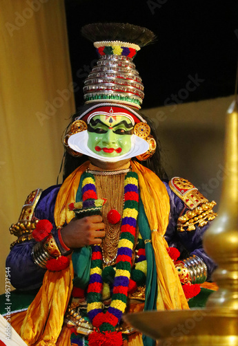 Kathakali - classical indian dance
its a story play genre of art in kerala photo