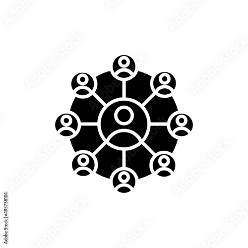 Social Link icon in vector. logotype