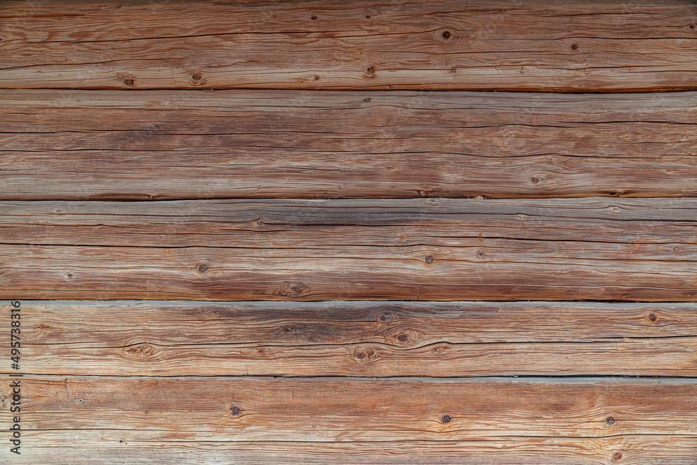Old wooden background, wooden texture with scratches and cracks.