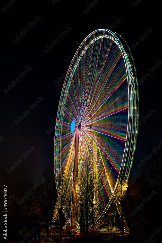 Riesenrad in Ludwisburg