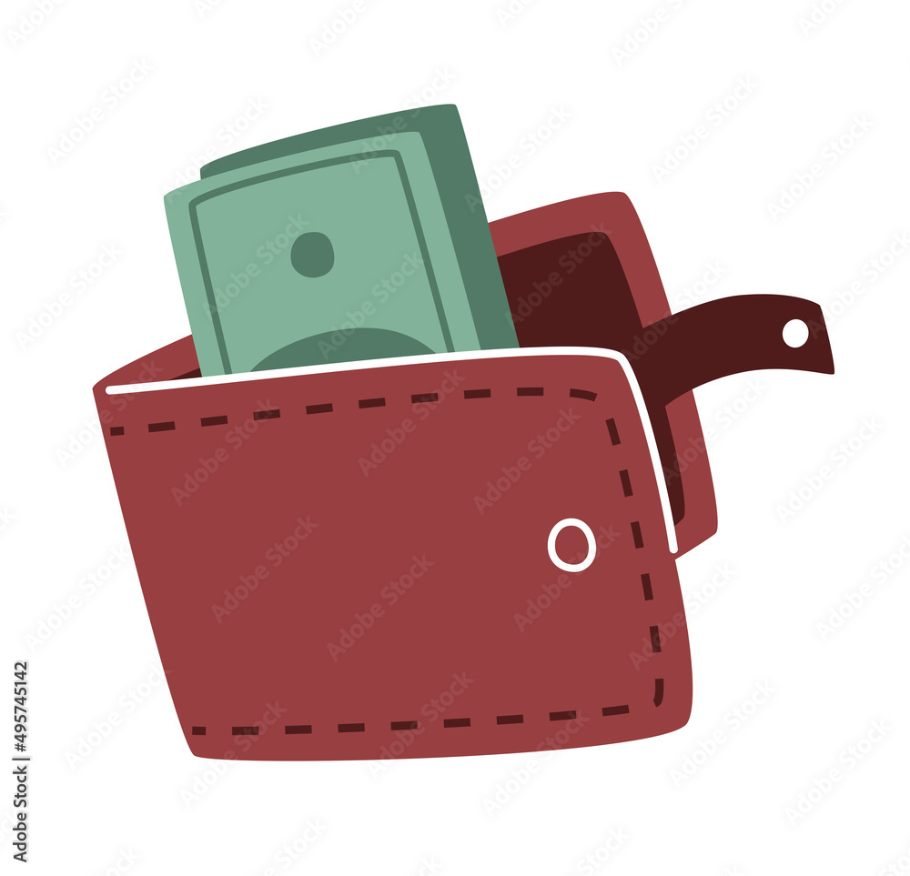 Cartoon Finance & Money Stickers Stock Vector - Illustration of