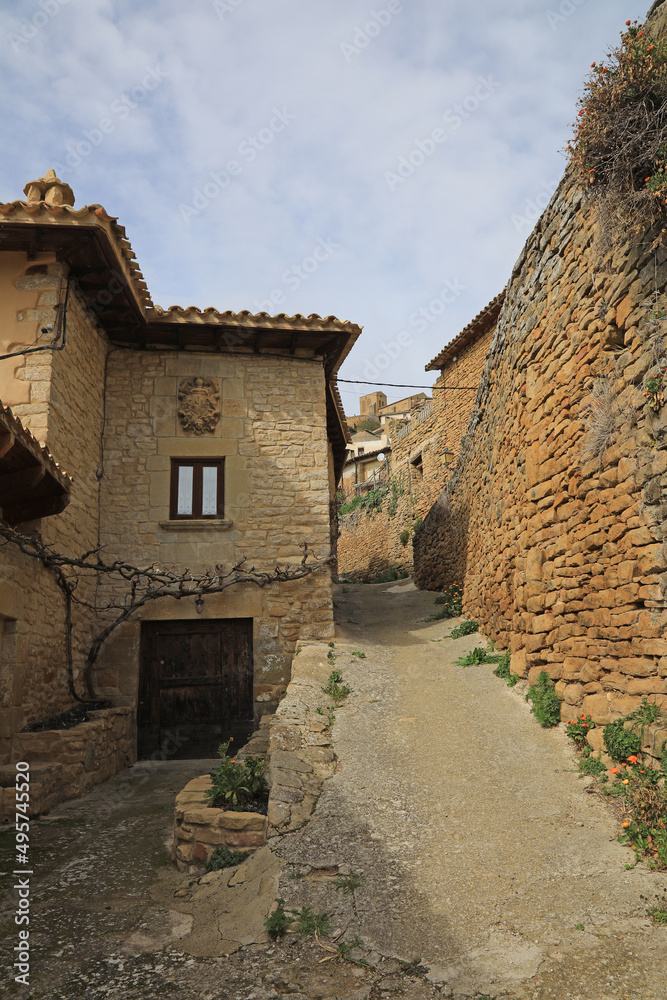 pueblo medieval calle navarra gallipienzo pamplona 4M0A3279-as22