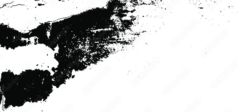 Obraz premium Rustic grunge vector texture with grain and stains. Abstract noise background. Weathered surface. Dirty and damaged. Detailed rough backdrop. Vector graphic illustration with transparent white. EPS10.