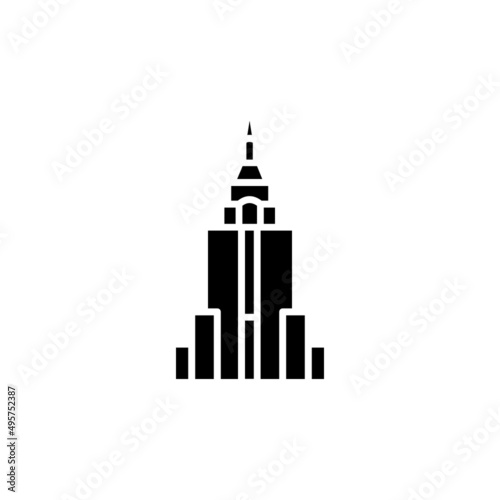 Trade Center icon in vector. logotype