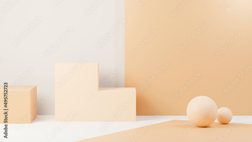 3d render abstract display podium platform for product presentation and advertising. Minimal scene backdrop with clean design. Vacant pedestal for mock up. Empty stage with pastel color for cosmetic. 3d render abstract display podium platform for product presentation and advertising. Minimal scene backdrop with clean design. Vacant pedestal for mock up. Empty stage with pastel color for cosmetic.