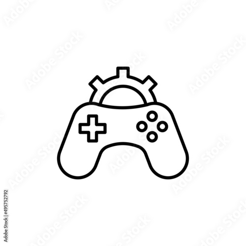 Game Development icon in vector. logotype