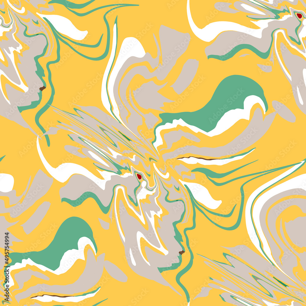 Abstract  seamless fabric and digital print pattern. geometric print pattern for textile design and fabrics.