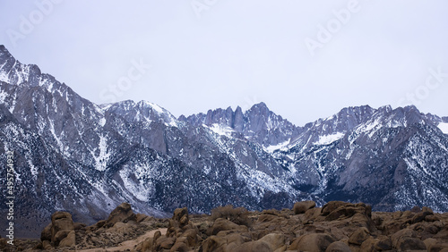 Sierra Nevada Mountains in southern California