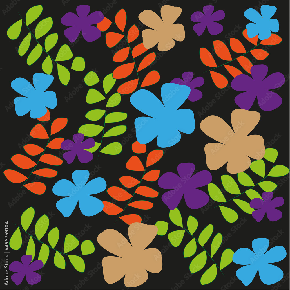 seamless floral pattern seamless floral pattern