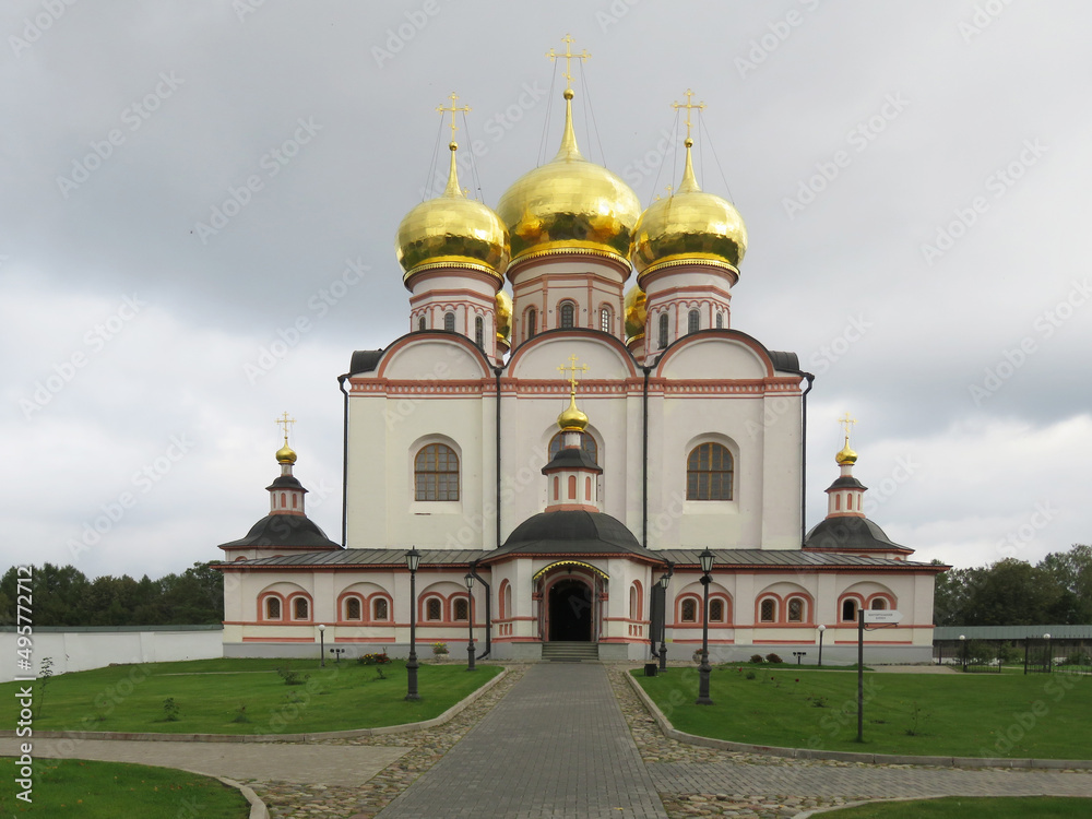  Pskov region. The city of Valdai. The Iver Monastery is one of the most revered places in Russia.