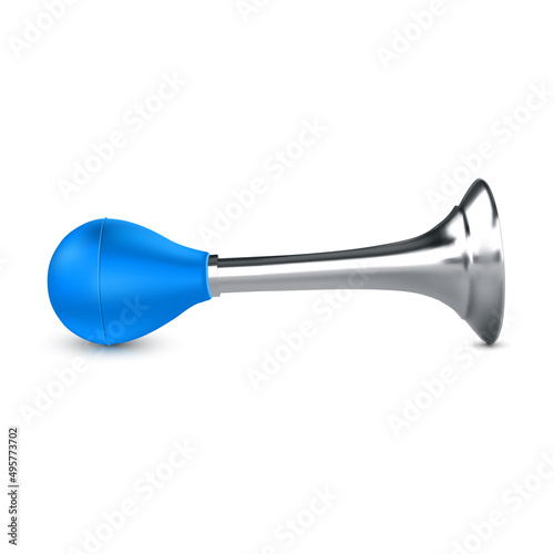 Signal horn vector illustration isolated on white background