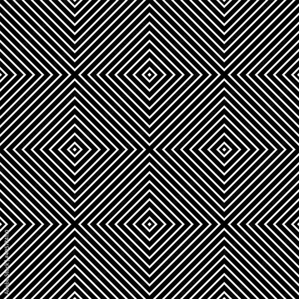 Abstract seamless geometric black checked pattern. Abstract seamless geometric black checked pattern.