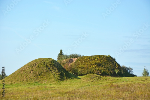 Quadro su tela Burial mound- the place, as a legend says, where is the Prophetic Oleg Funeral
