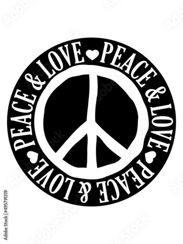 Kreis Peace Love 