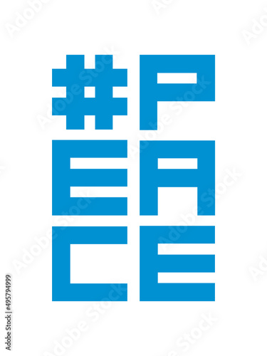 Hashtag Symbol Peace 