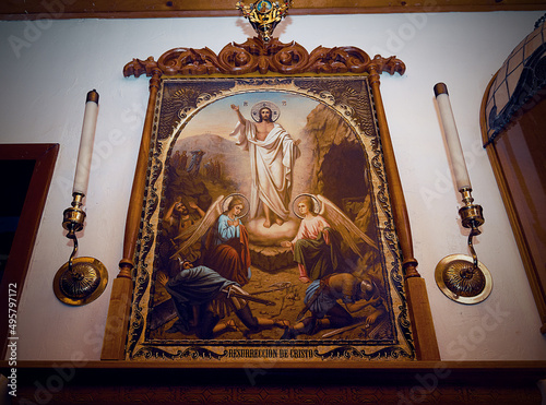 The resurrection of Christ.