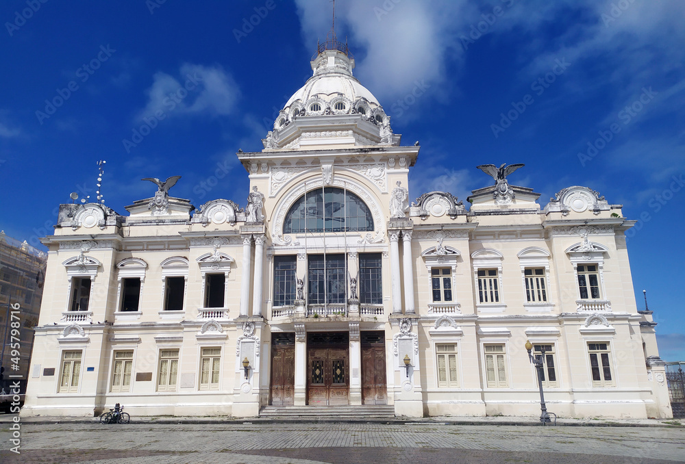 Salvador Bahia Brazil. 2022.03.29. Rio Branco Palace; former seat of the government of Bahia