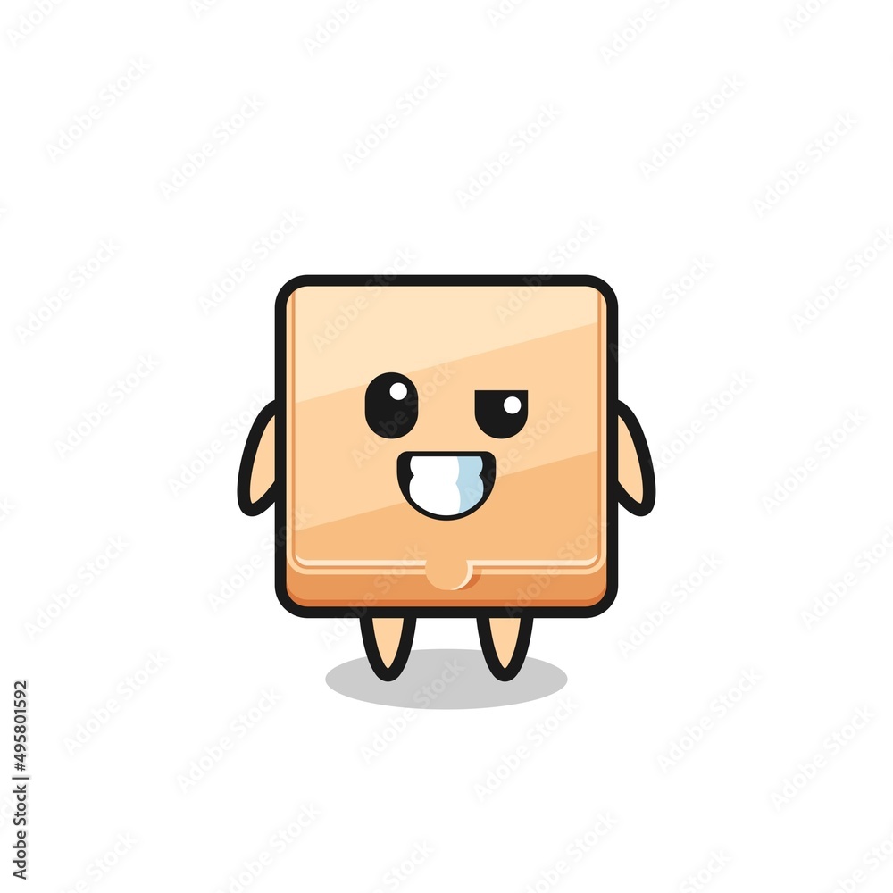 cute pizza box mascot with an optimistic face cute pizza box mascot with an optimistic face
