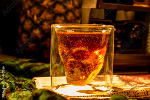 glass of whiskey