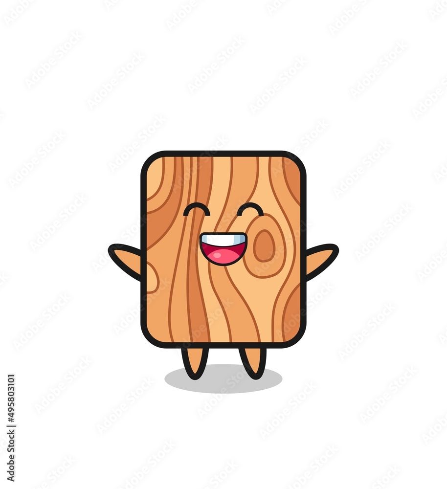 happy baby plank wood cartoon character happy baby plank wood cartoon character