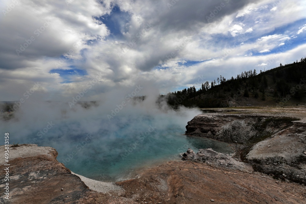 Obraz premium Hot Springs